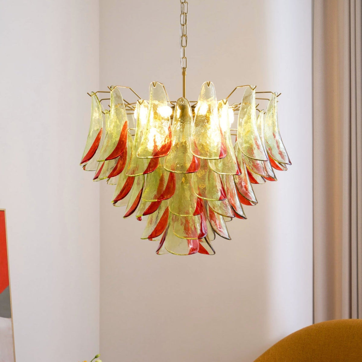 Ulenwyn Glass Chandelier-Moonnatur