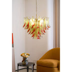 Ulenwyn Glass Chandelier-Moonnatur