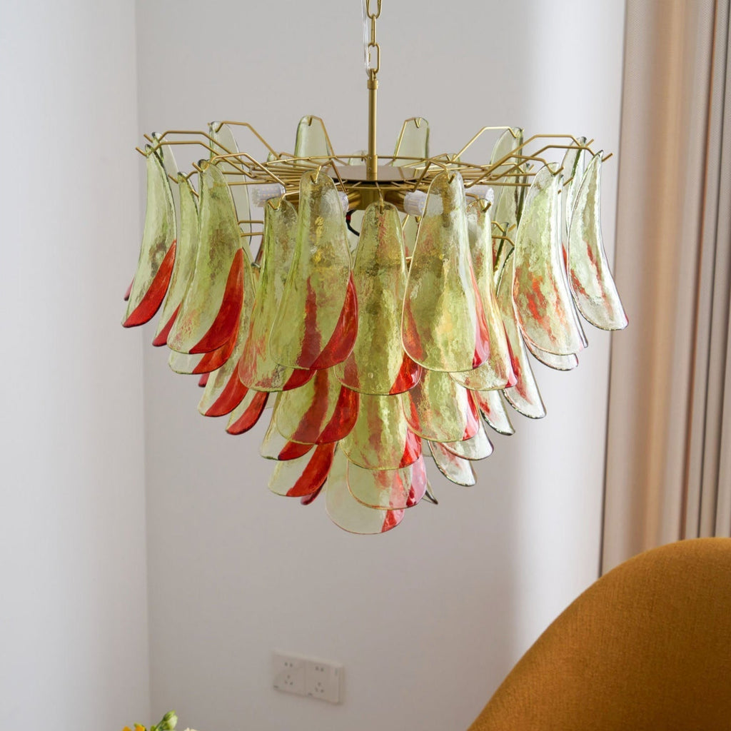 Ulenwyn Glass Chandelier-Moonnatur