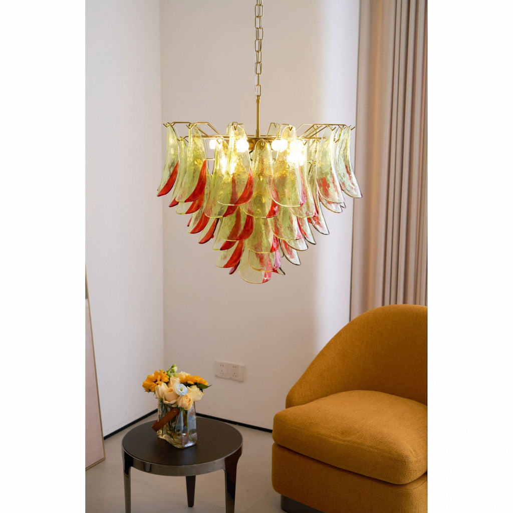 Ulenwyn Glass Chandelier-Moonnatur