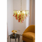 Ulenwyn Glass Chandelier-Moonnatur