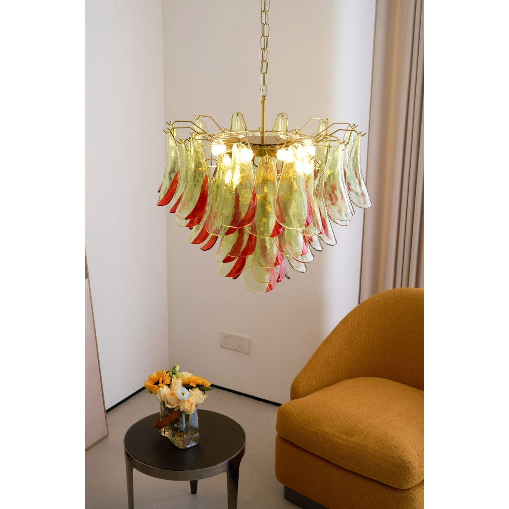 Ulenwyn Glass Chandelier-Moonnatur