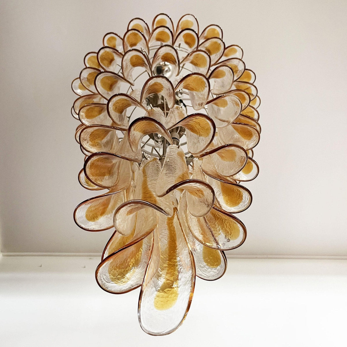 Haldelenora Glass Chandelier-Moonnatur
