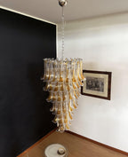 Haldelenora Glass Chandelier-Moonnatur