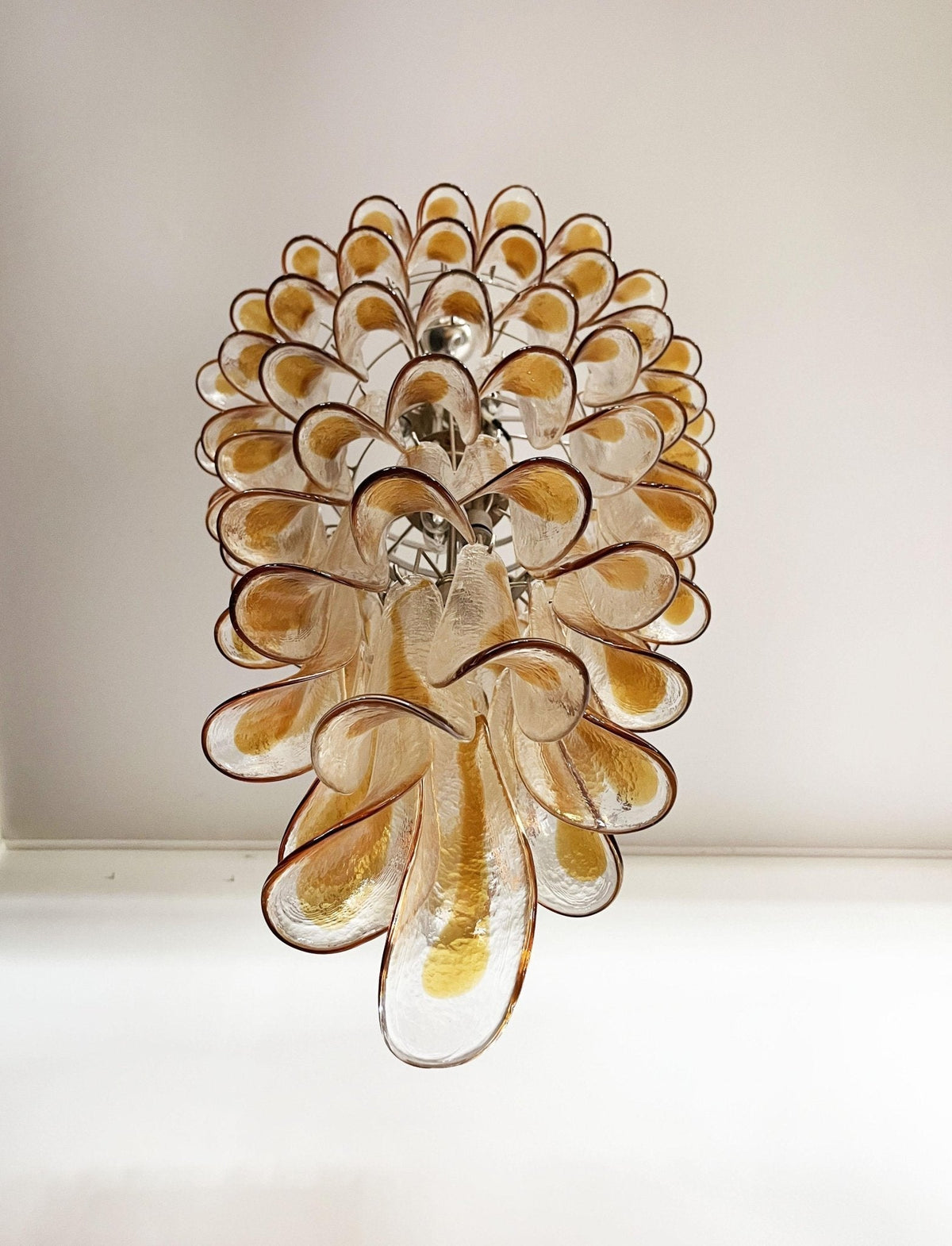 Haldelenora Glass Chandelier-Moonnatur