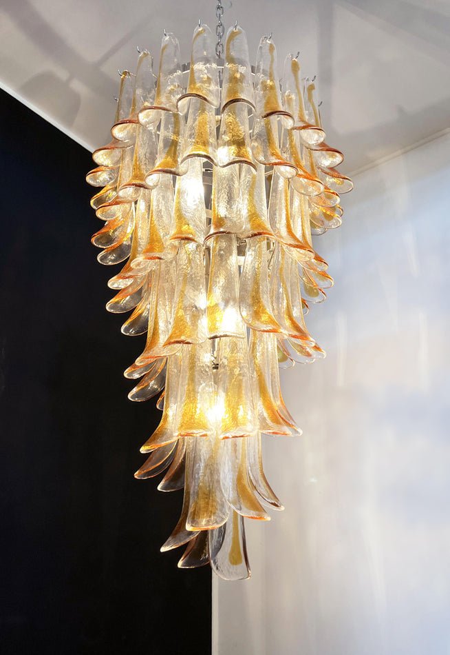 Haldelenora Glass Chandelier-Moonnatur