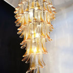 Haldelenora Glass Chandelier-Moonnatur