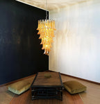 Haldelenora Glass Chandelier-Moonnatur