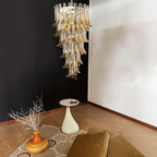 Haldelenora Glass Chandelier-Moonnatur
