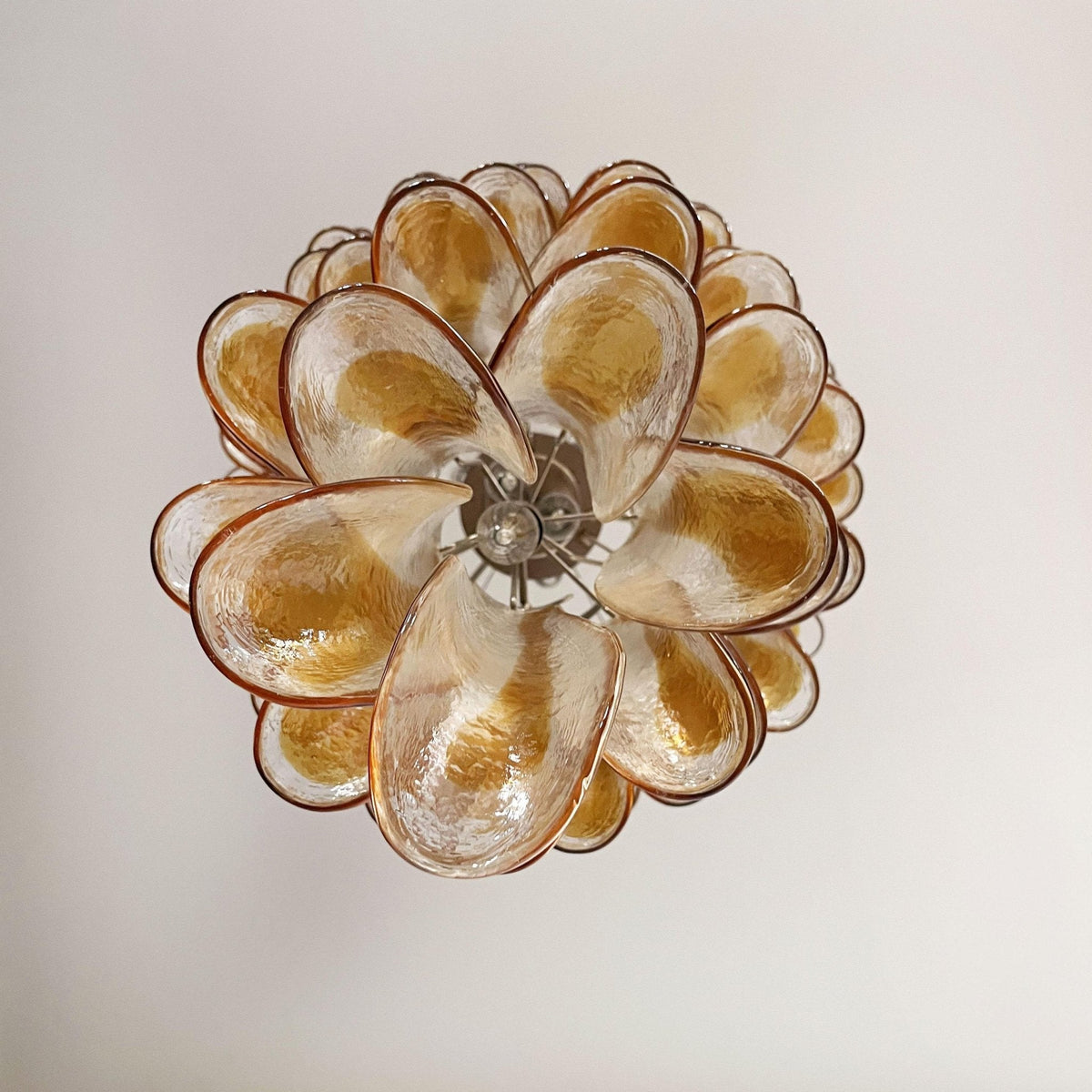 Haldelenora Glass Chandelier-Moonnatur