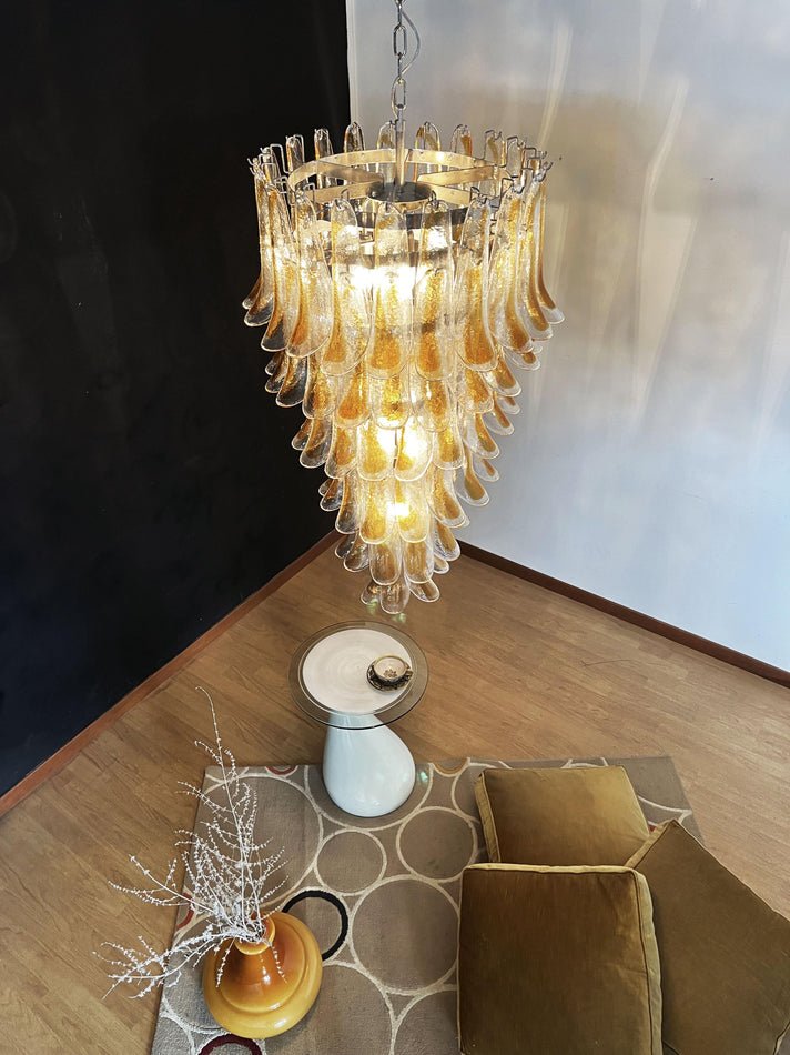 Haldelenora Glass Chandelier-Moonnatur
