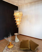 Haldelenora Glass Chandelier-Moonnatur