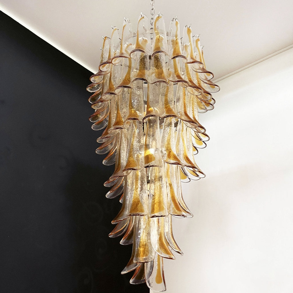 Haldelenora Glass Chandelier-Moonnatur