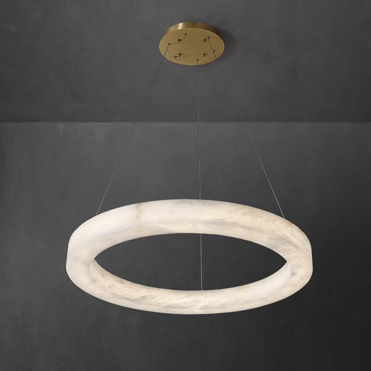 Oswenis Alabaster Pendant Light-Moonnatur