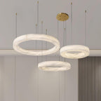 Oswenis Alabaster Pendant Light-Moonnatur