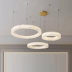 Oswenis Alabaster Pendant Light-Moonnatur