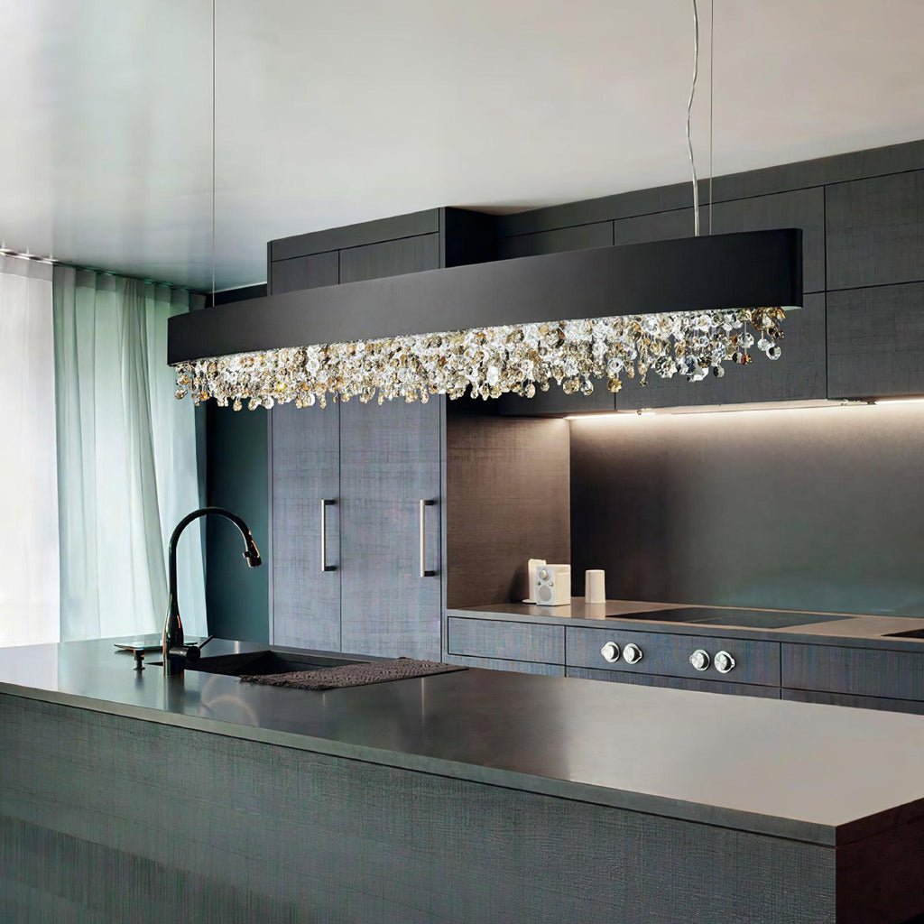 Gioressa Crystal Pendant Light-Moonnatur