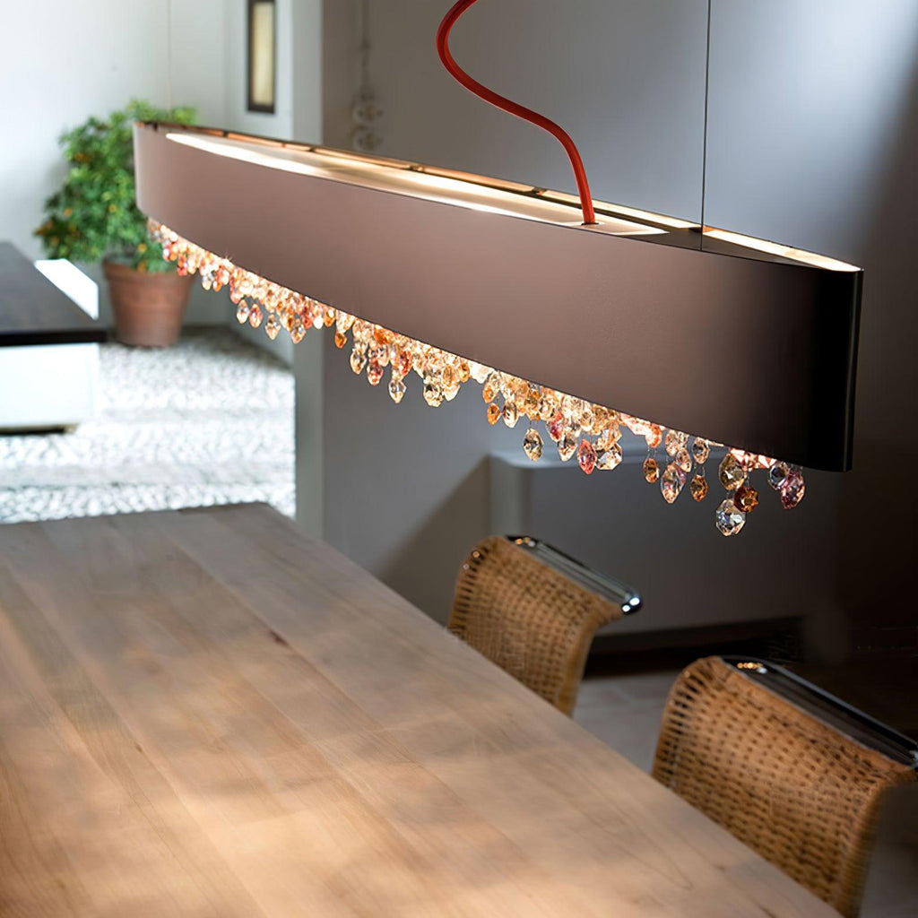 Gioressa Crystal Pendant Light-Moonnatur