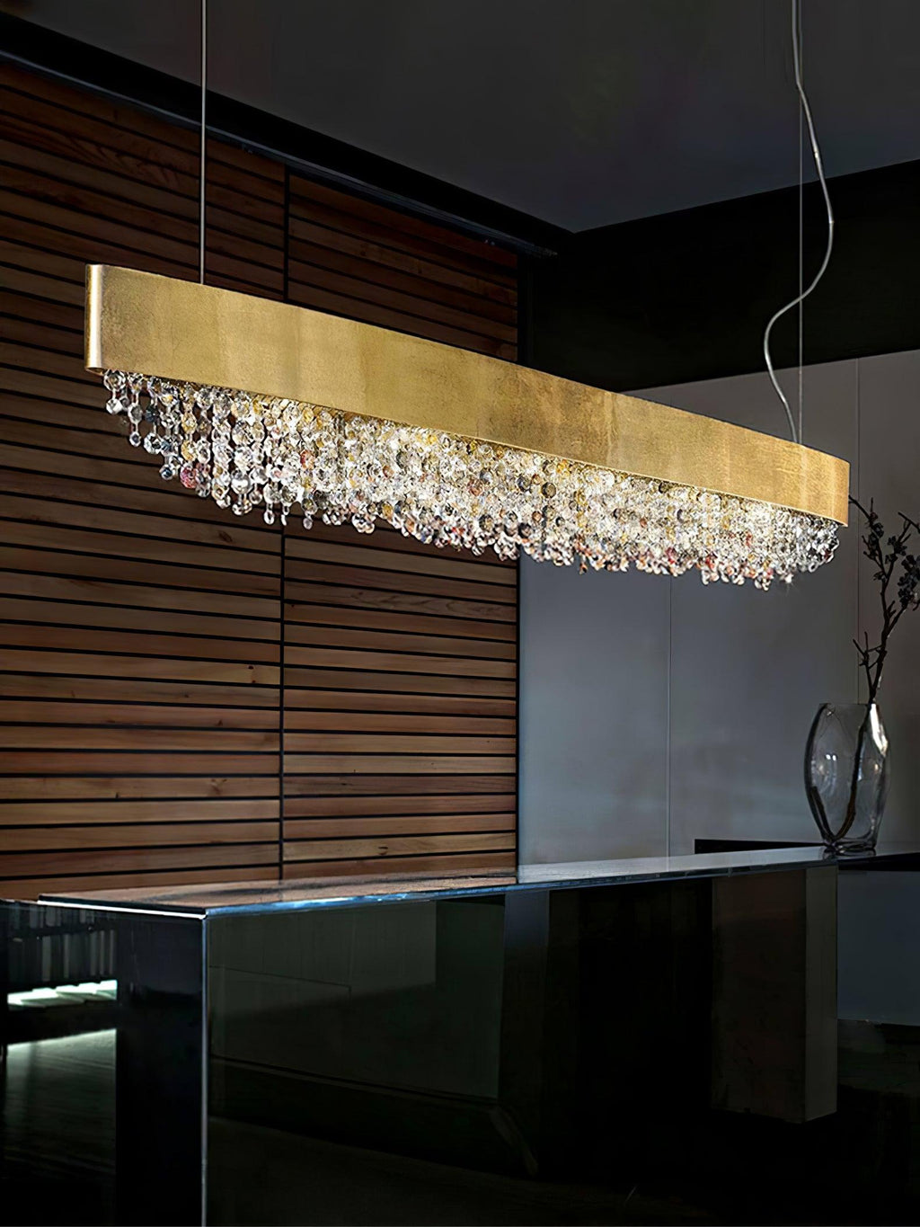 Gioressa Crystal Pendant Light-Moonnatur