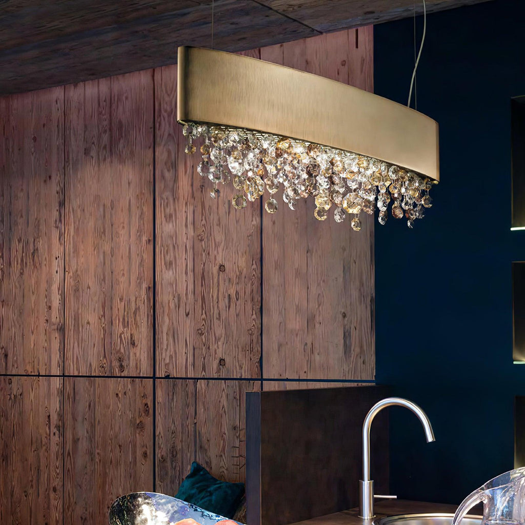 Gioressa Crystal Pendant Light-Moonnatur