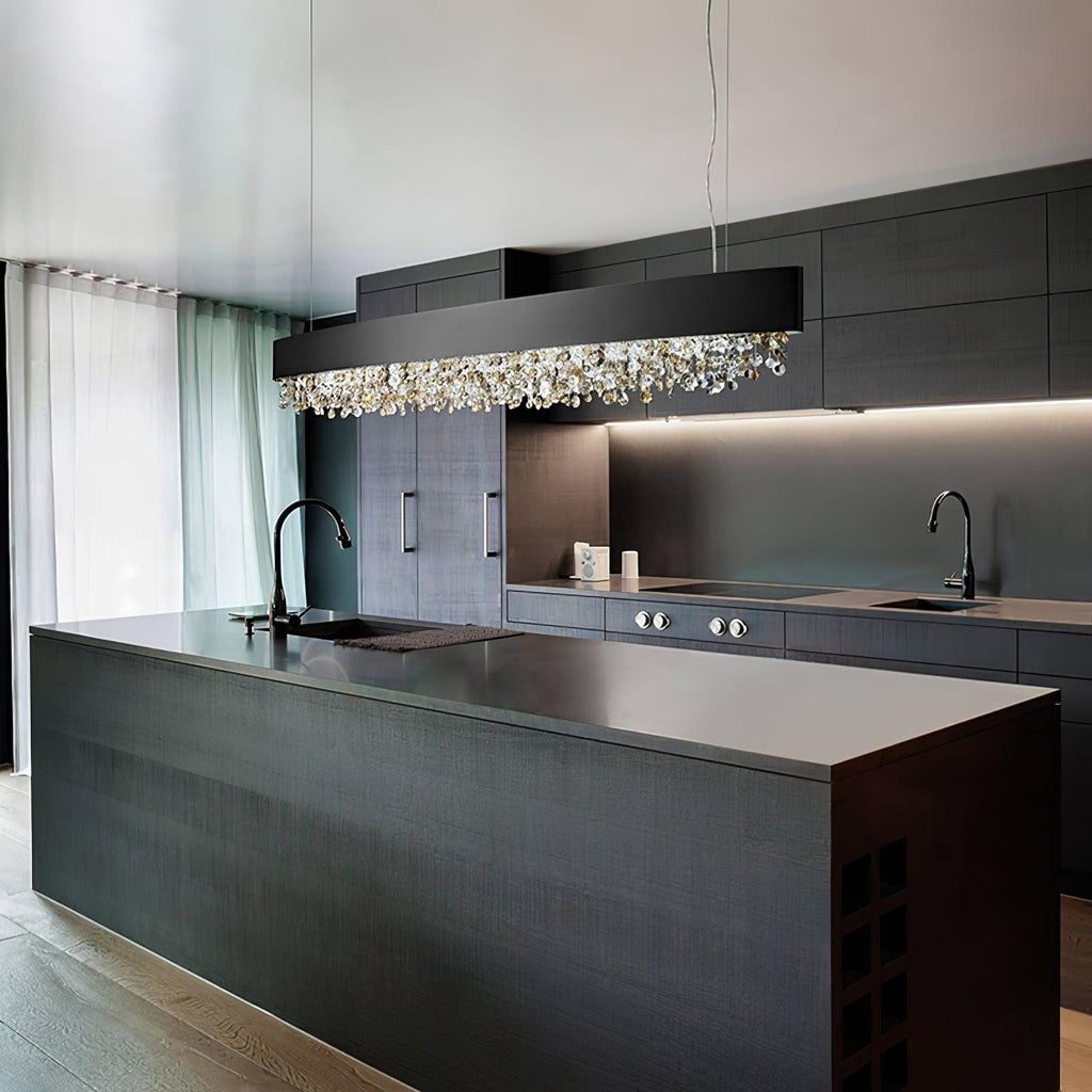 Gioressa Crystal Pendant Light-Moonnatur