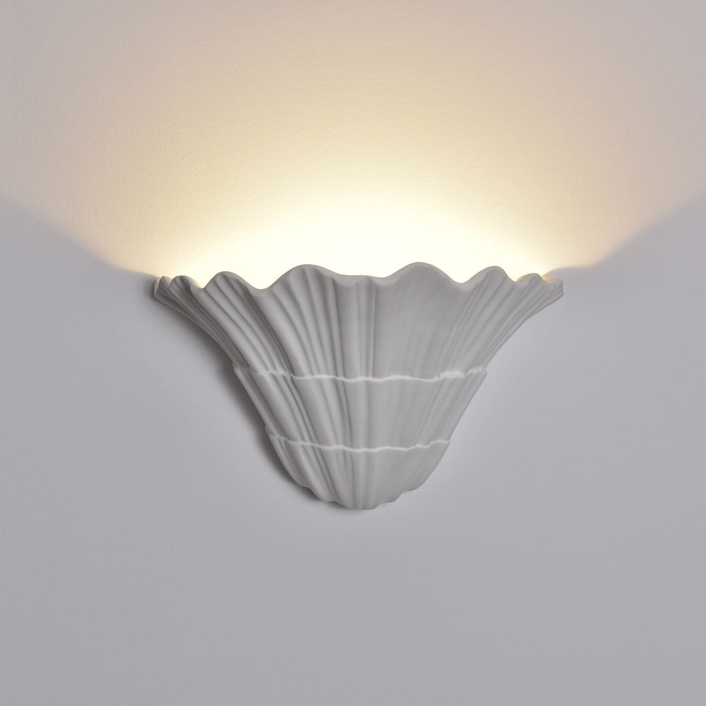 Altonwood Plaster Wall Light-Moonnatur