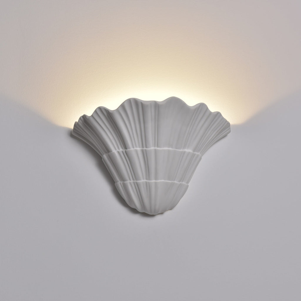 Altonwood Plaster Wall Light-Moonnatur