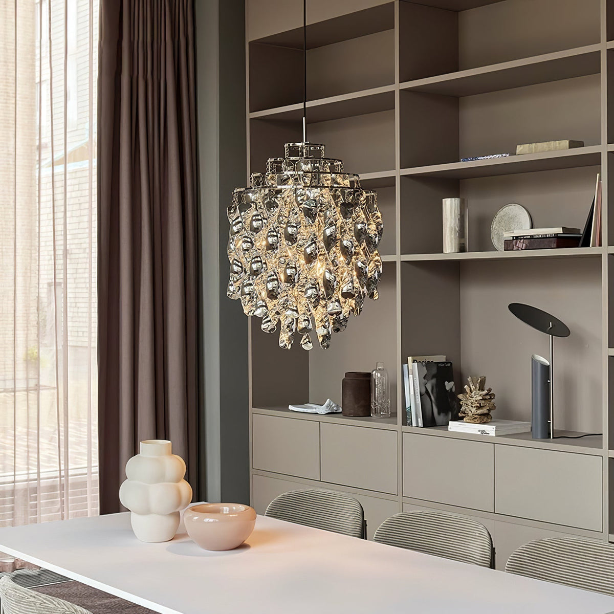 Lorrenis Acrylic Chandelier-Moonnatur