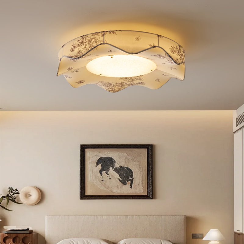 Maelina Fabric Ceiling Light-Moonnatur