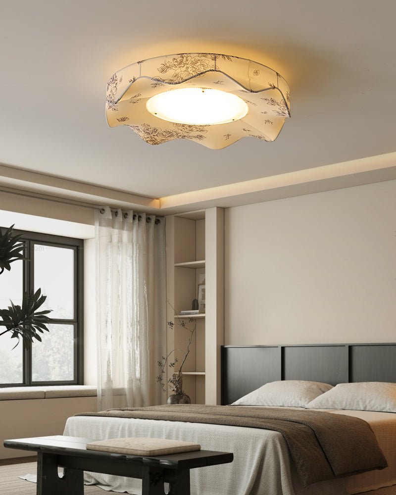 Maelina Fabric Ceiling Light-Moonnatur