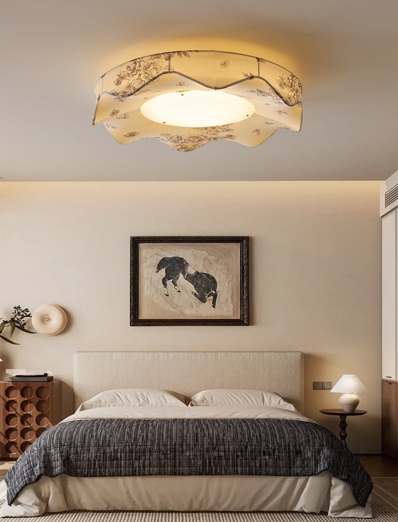 Maelina Fabric Ceiling Light-Moonnatur