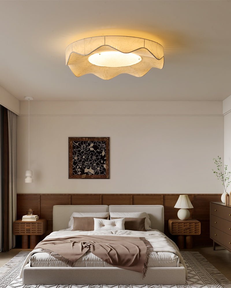 Maelina Fabric Ceiling Light-Moonnatur