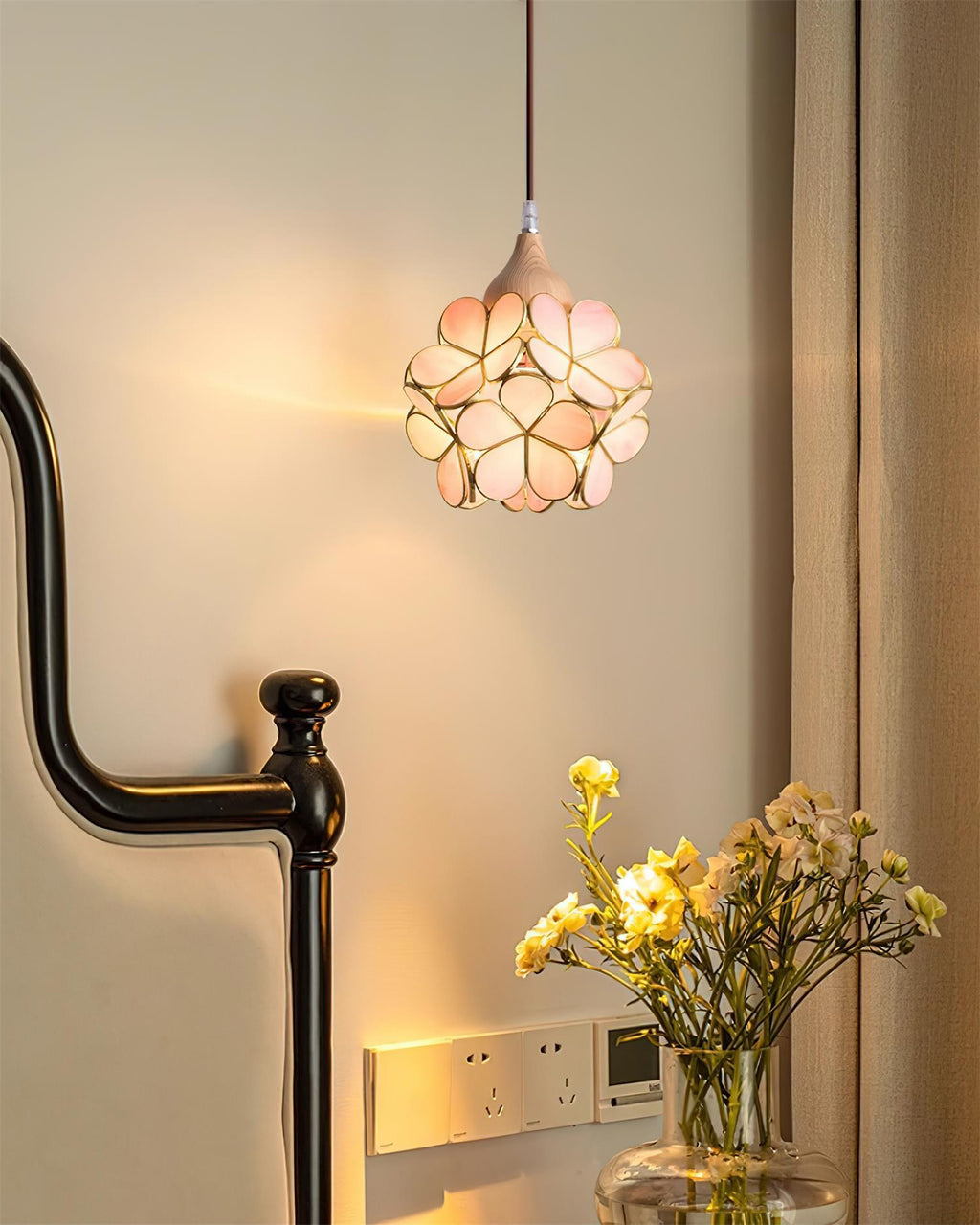 Dunselora Glass Pendant Light-Moonnatur