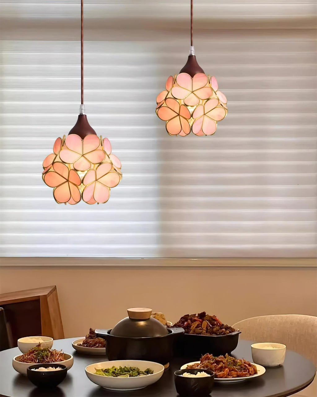 Dunselora Glass Pendant Light-Moonnatur