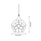 Dunselora Glass Pendant Light-Moonnatur