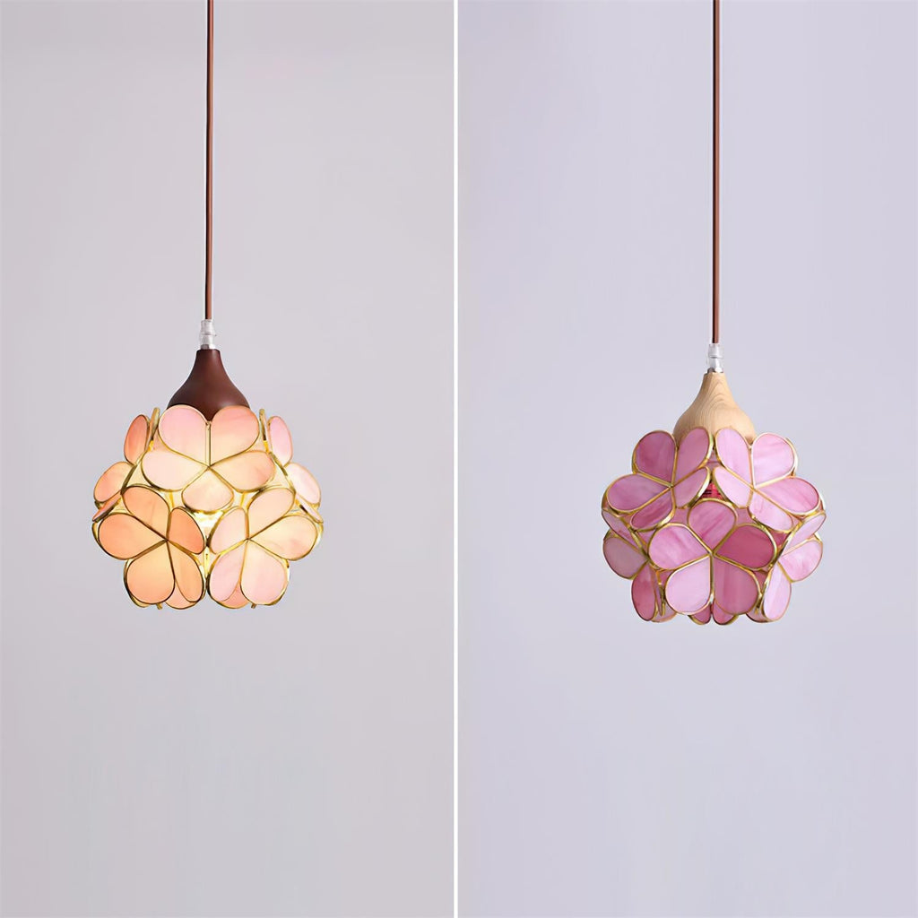 Dunselora Glass Pendant Light-Moonnatur