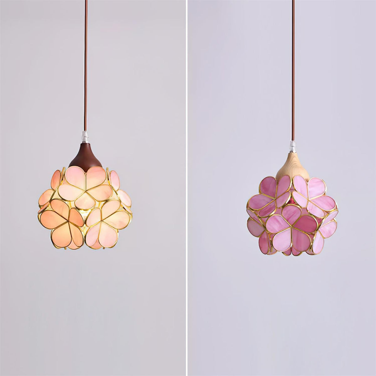 Dunselora Glass Pendant Light-Moonnatur