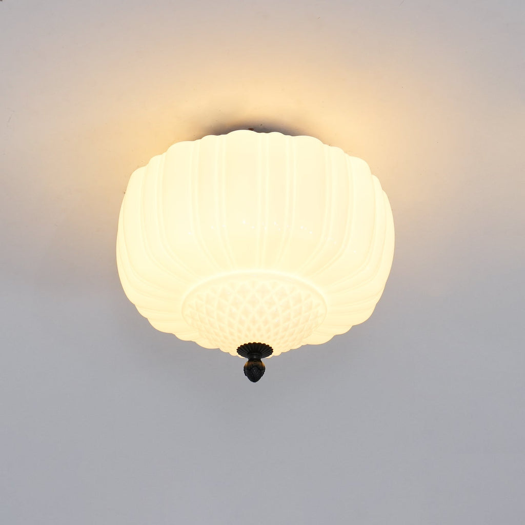 Clovermere Glass Ceiling Light-Moonnatur