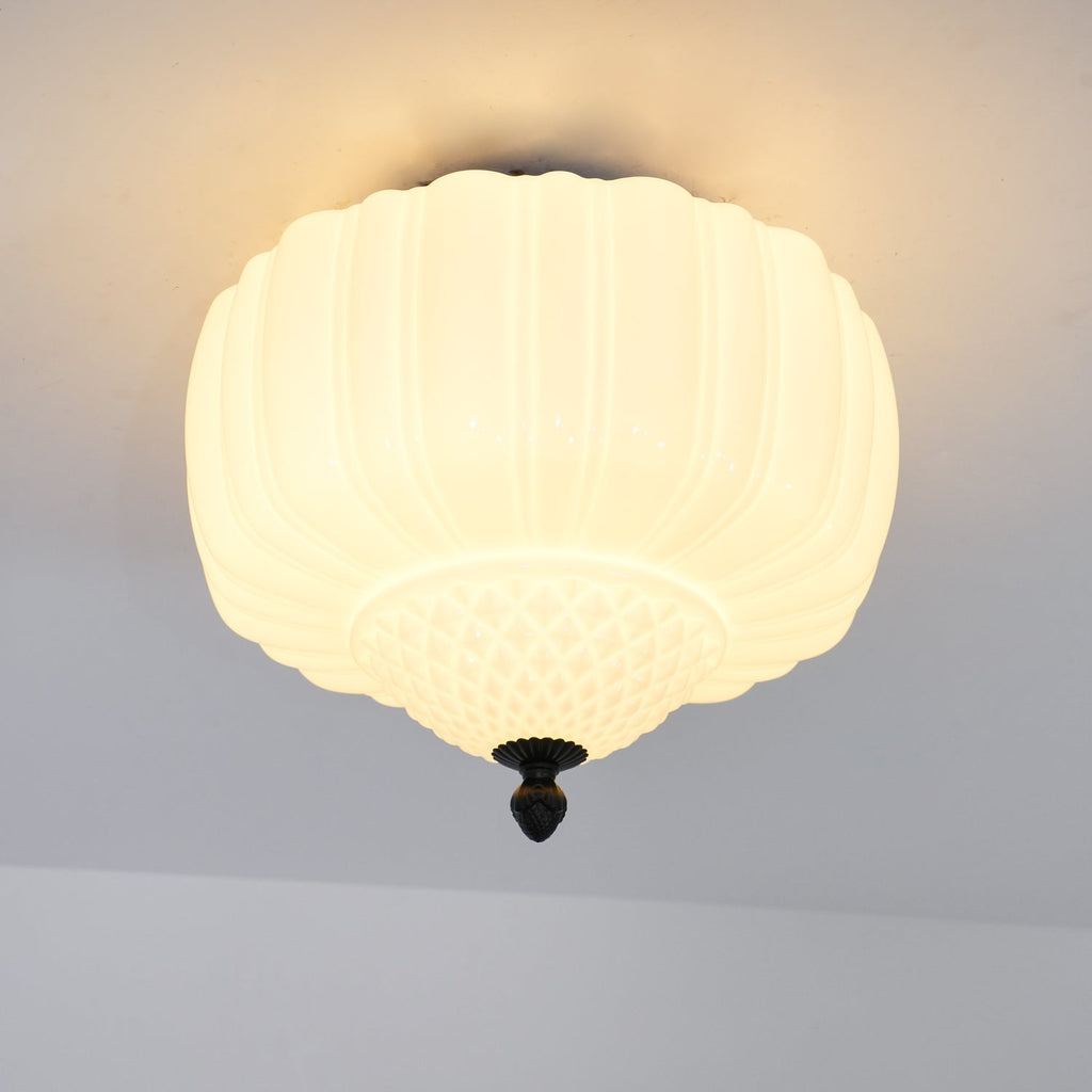 Clovermere Glass Ceiling Light-Moonnatur
