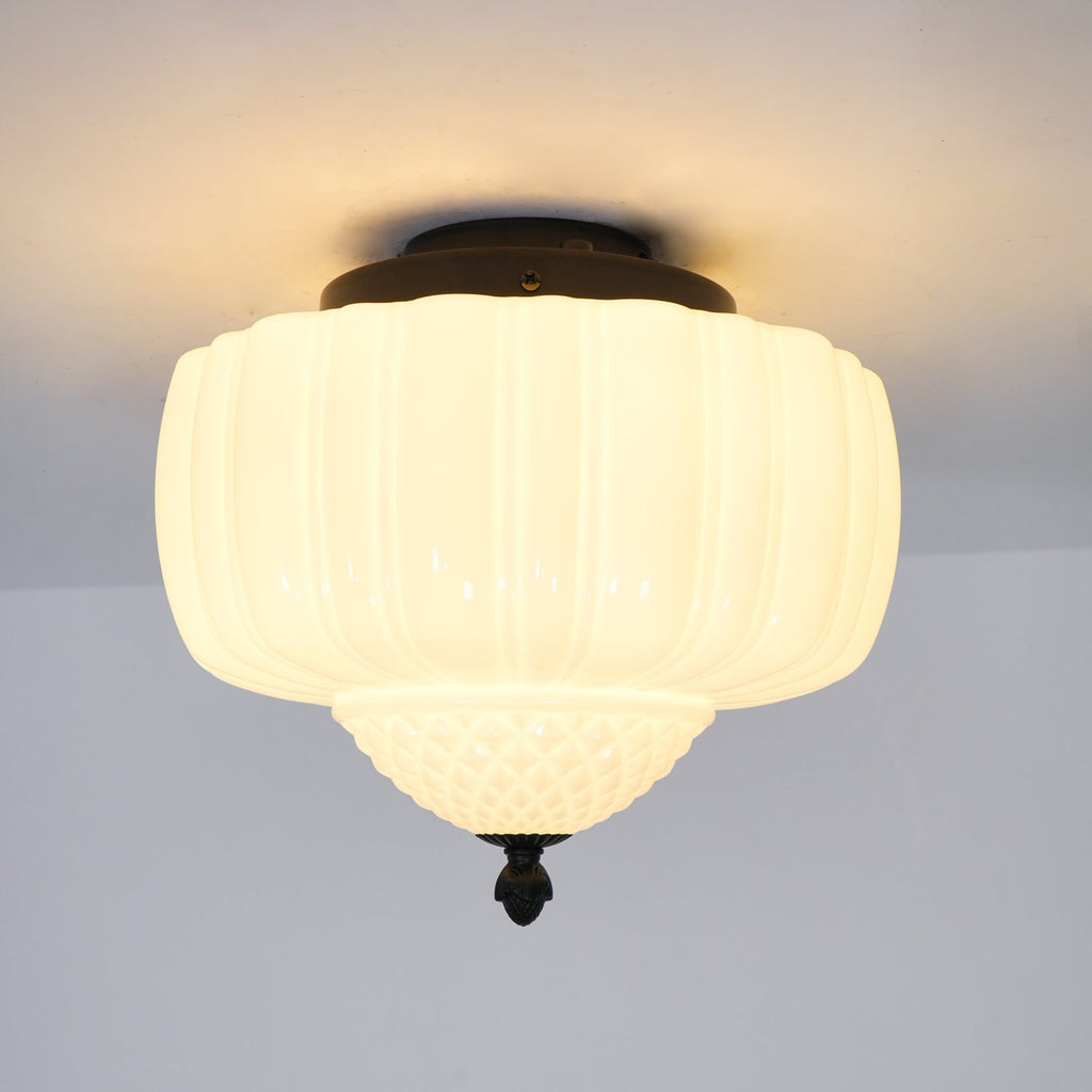 Clovermere Glass Ceiling Light-Moonnatur