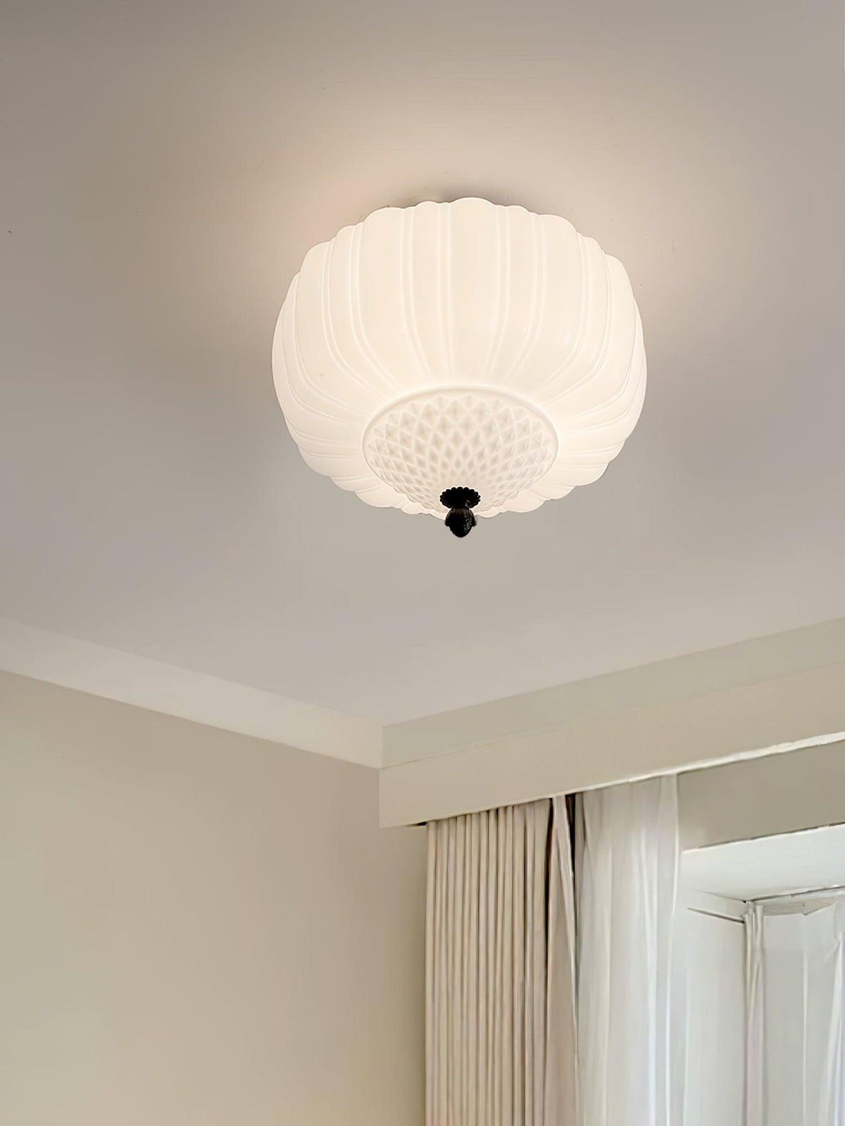 Clovermere Glass Ceiling Light-Moonnatur