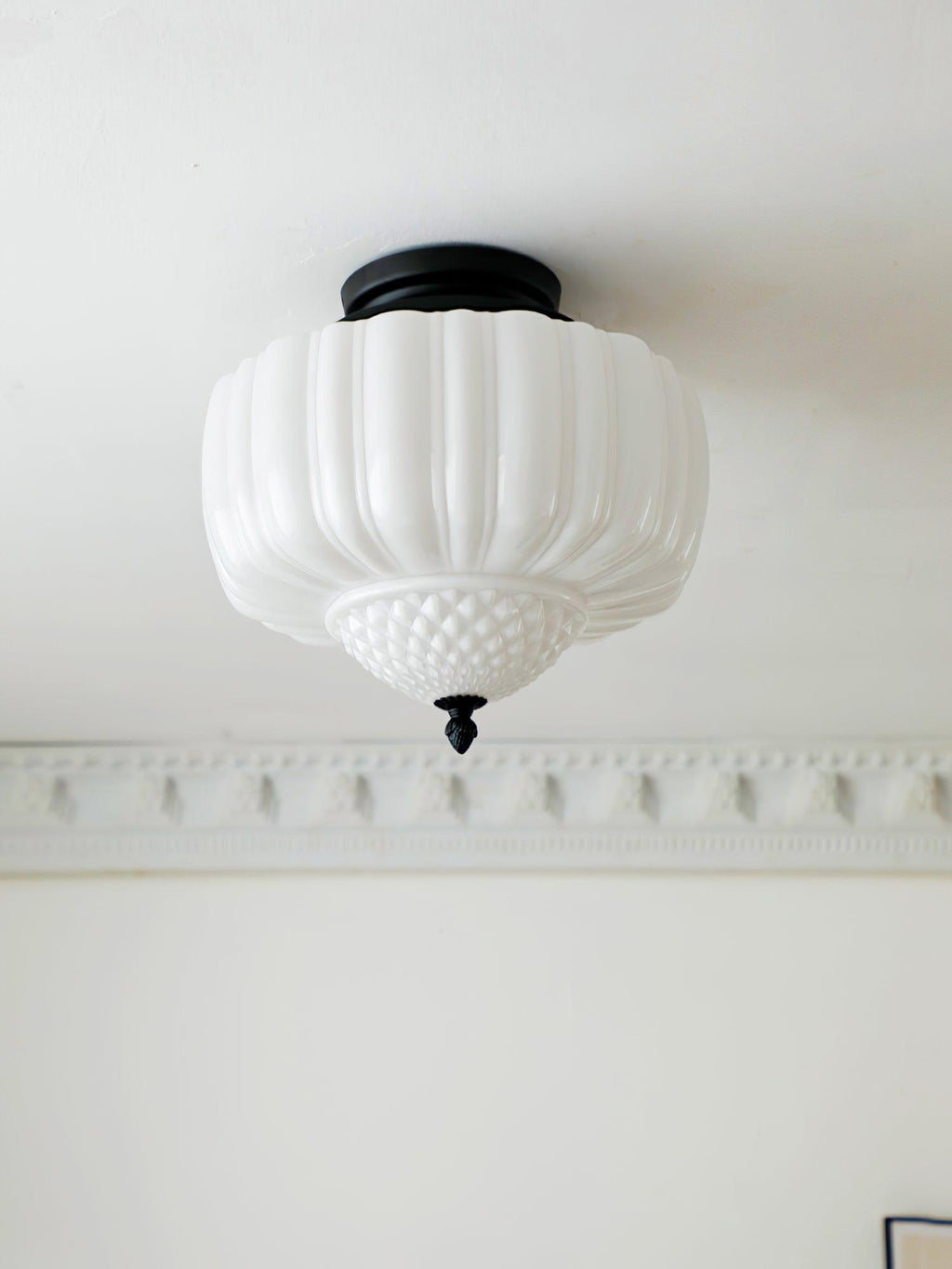 Clovermere Glass Ceiling Light-Moonnatur