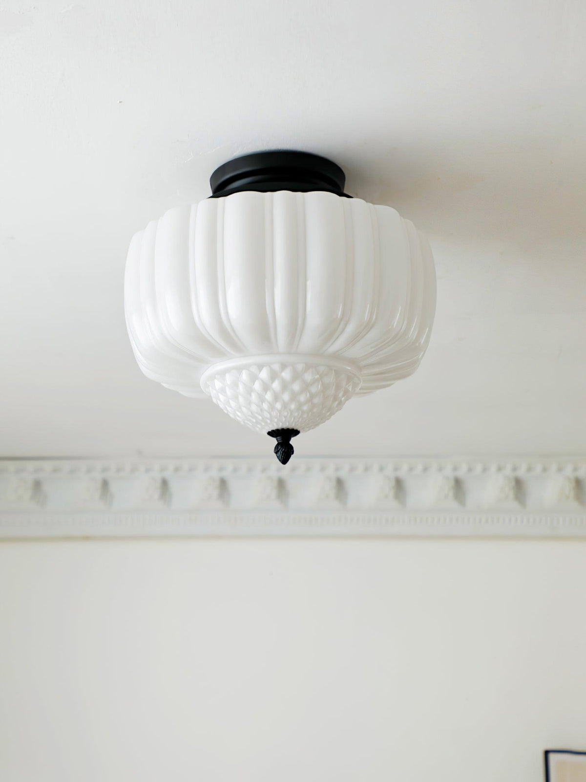 Clovermere Glass Ceiling Light-Moonnatur
