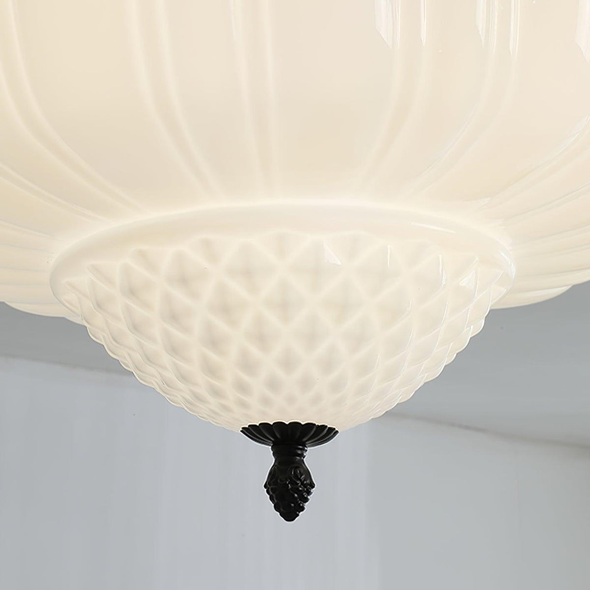 Clovermere Glass Ceiling Light-Moonnatur