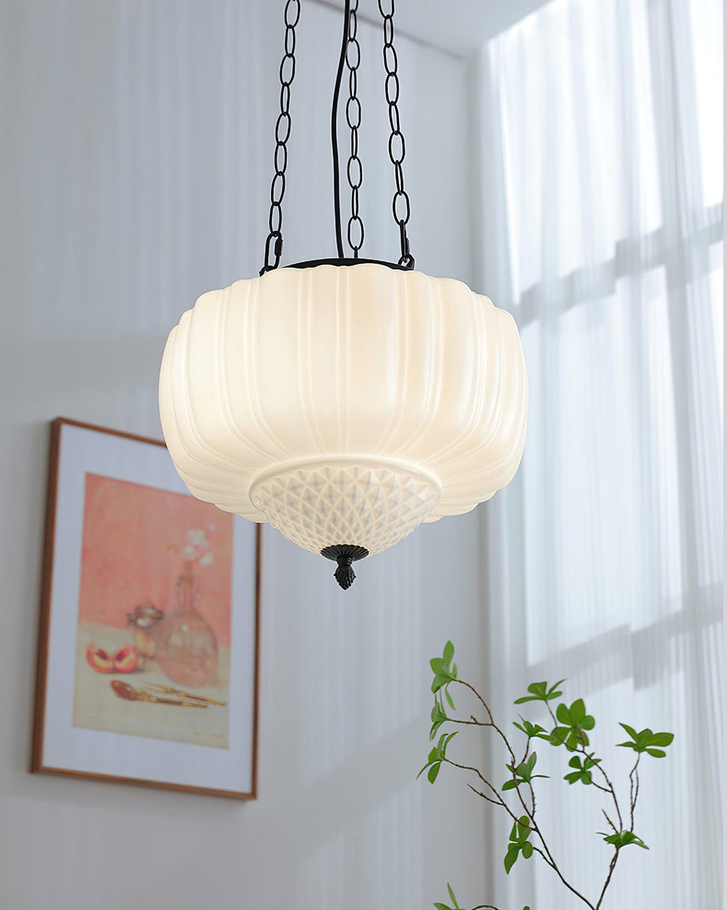 Lowenara Glass Pendant Light-Moonnatur