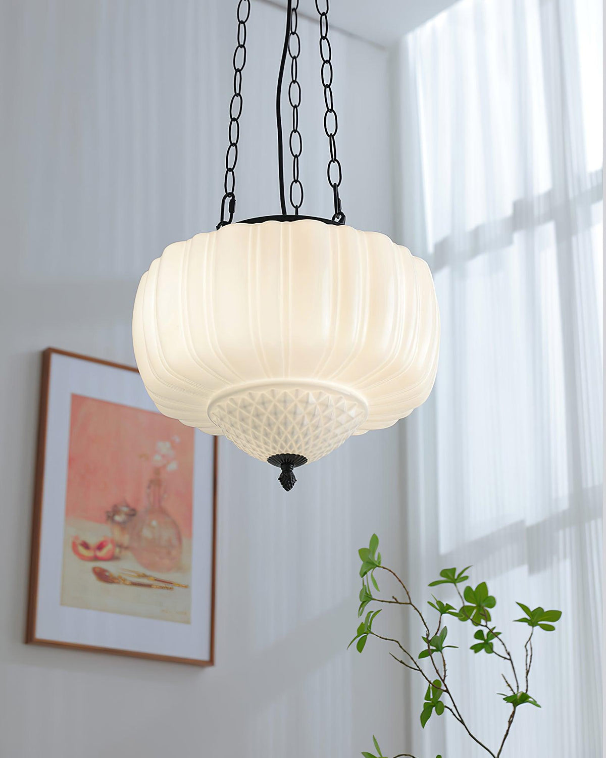 Lowenara Glass Pendant Light-Moonnatur