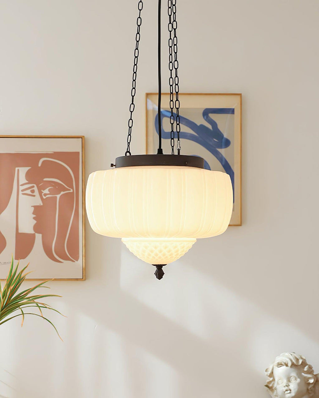 Lowenara Glass Pendant Light-Moonnatur