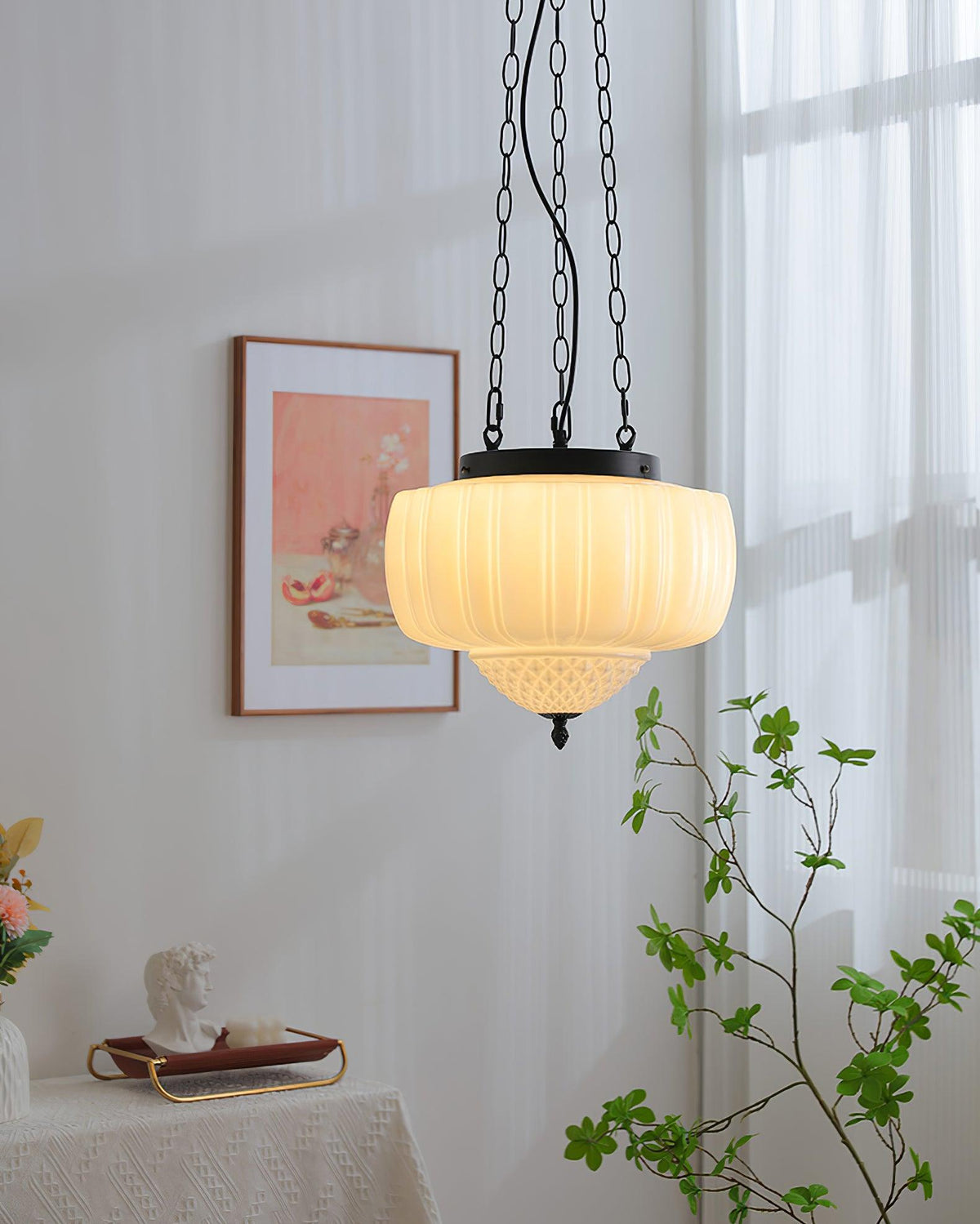 Lowenara Glass Pendant Light-Moonnatur