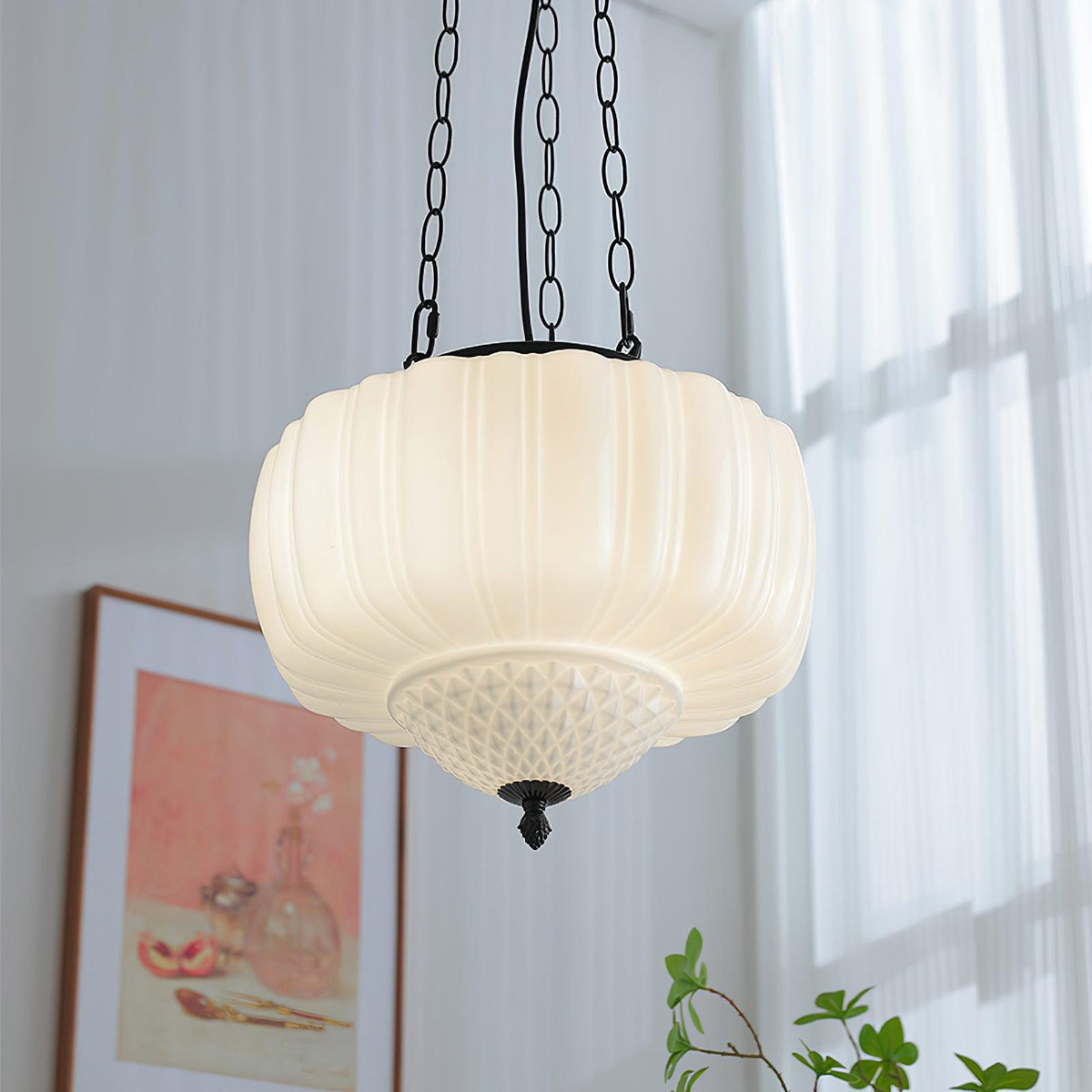 Lowenara Glass Pendant Light-Moonnatur