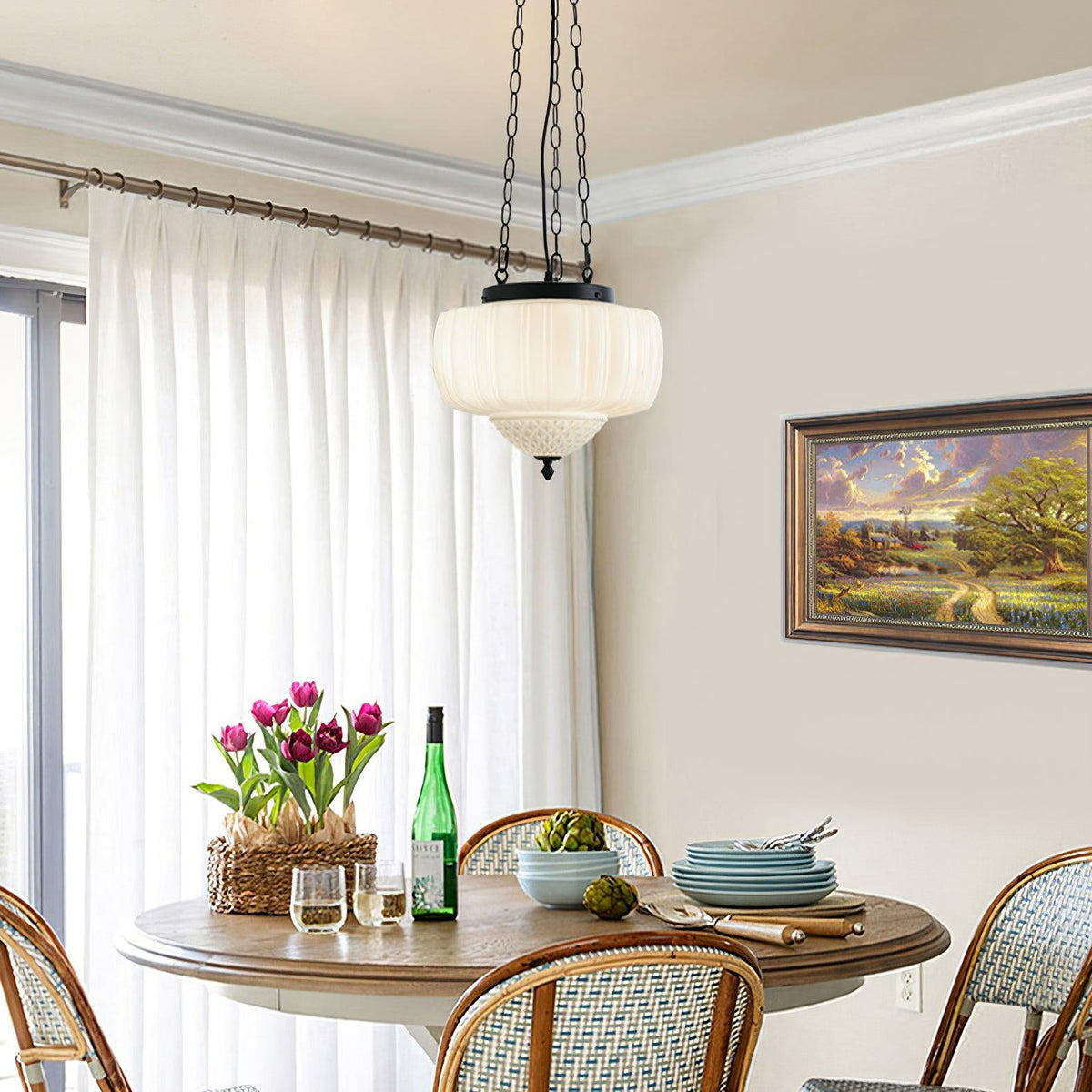 Lowenara Glass Pendant Light-Moonnatur
